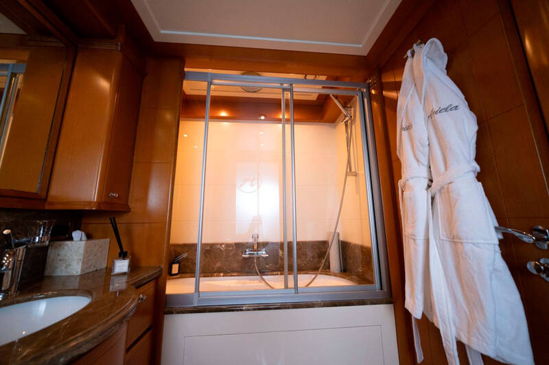 VIP cabin bathroom