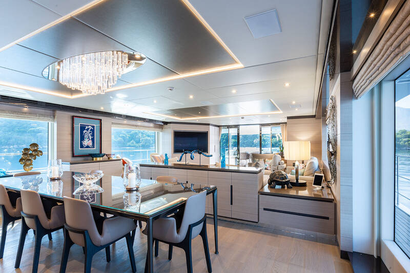 Salon on the main deck