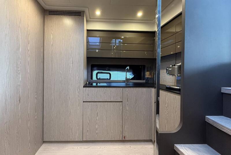 Galley on main deck