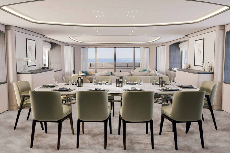 Dinette in salon