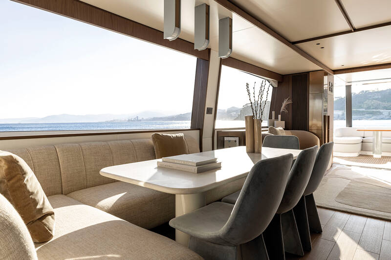Dinette in salon