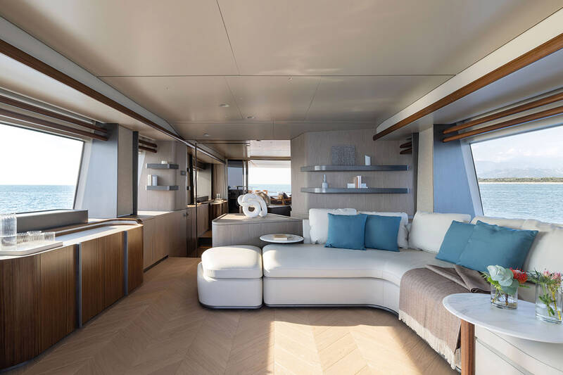 Upper deck salon