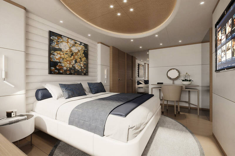 VIP cabin on main deck 