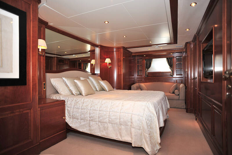 VIP cabin on lower deck