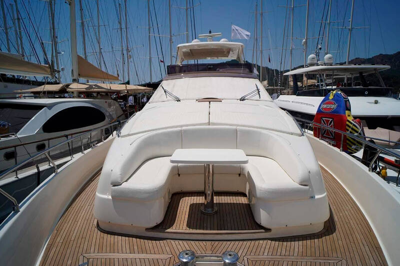 At the bow