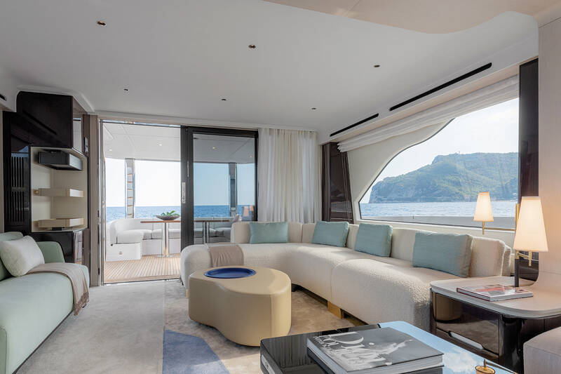 Salon on the main deck