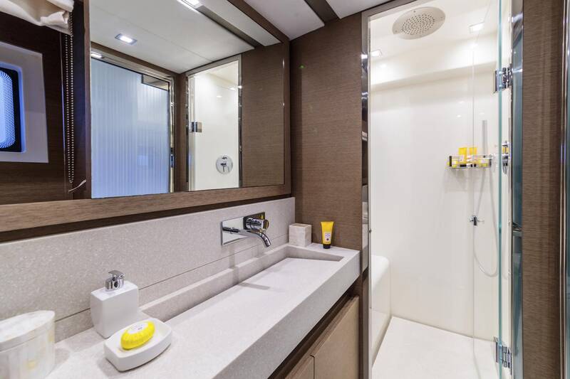 Bathroom in VIP's cabin