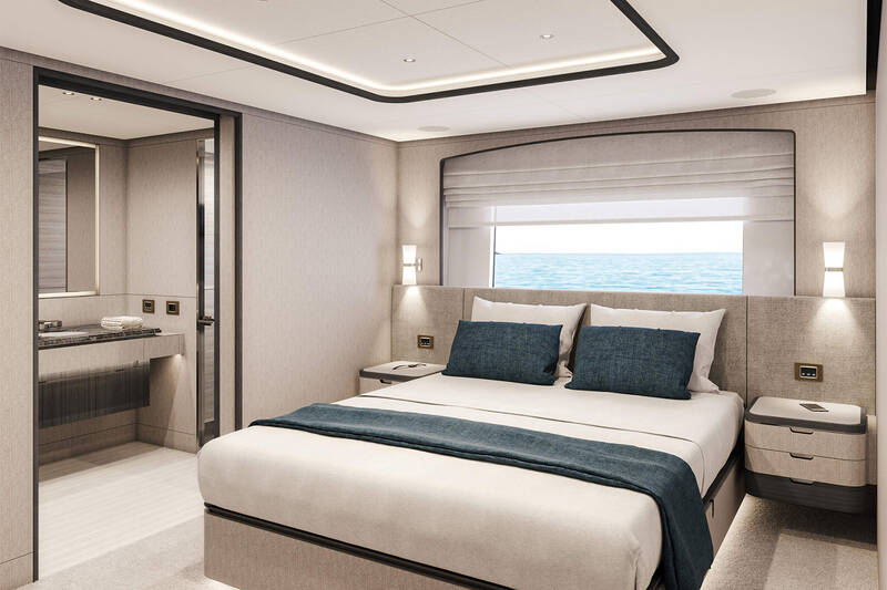 Guest VIP cabin on the lower deck