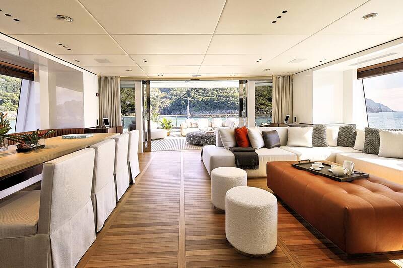 Salon on upper deck