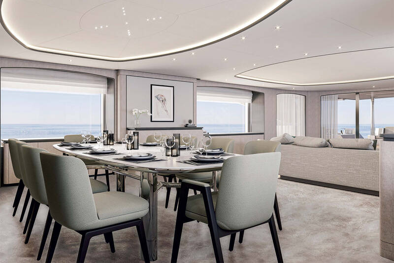 Dinette in salon