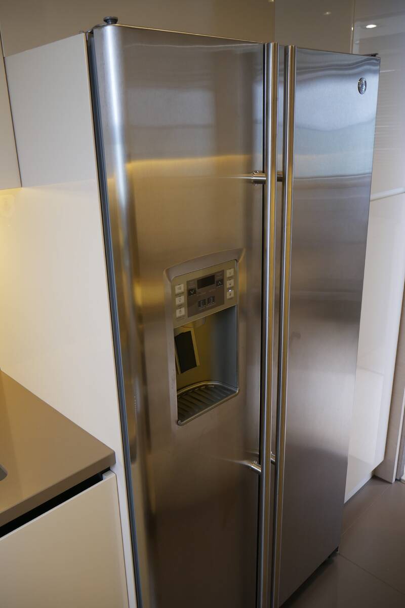 Refrigerator in the kitchen