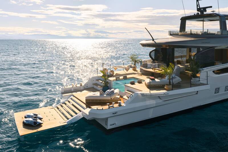 Aft beach club