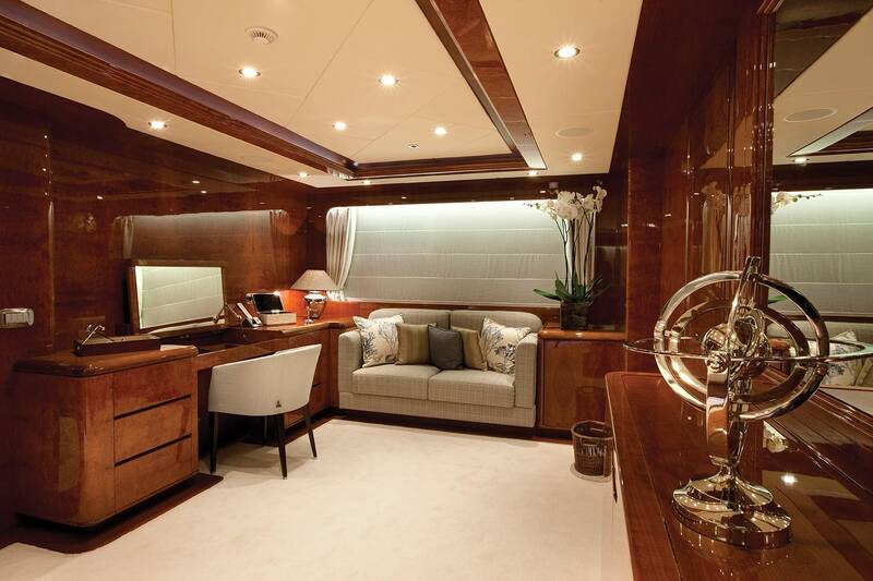 VIP cabin on lower deck
