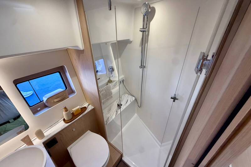 Master cabin bathroom