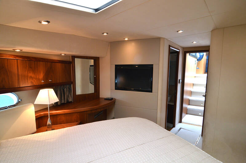 VIP cabin at the bow