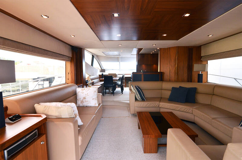 Salon and main deck