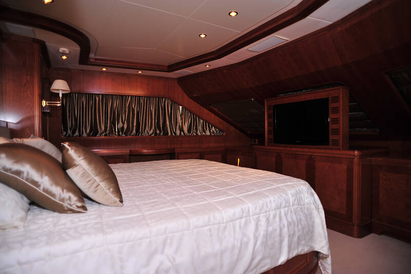 Owner's cabin on main deck