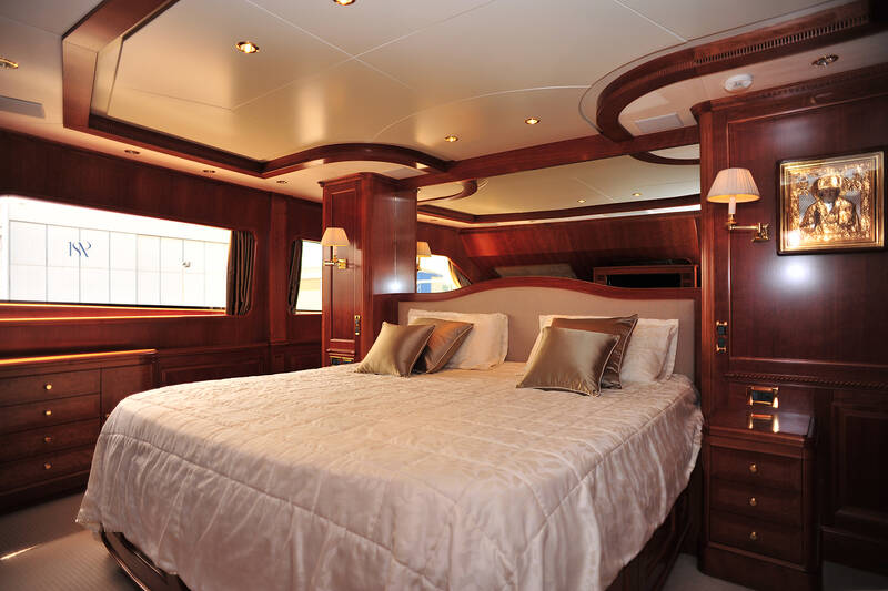 Owner's cabin on main deck