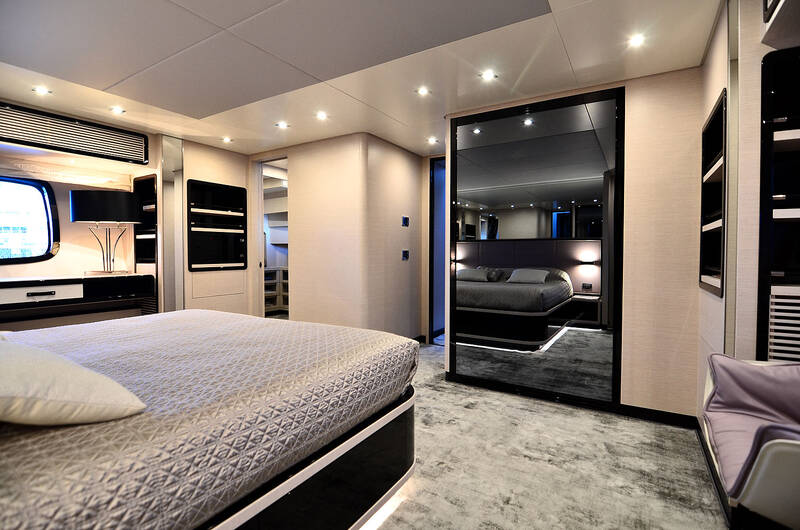 VIP cabin in the bow