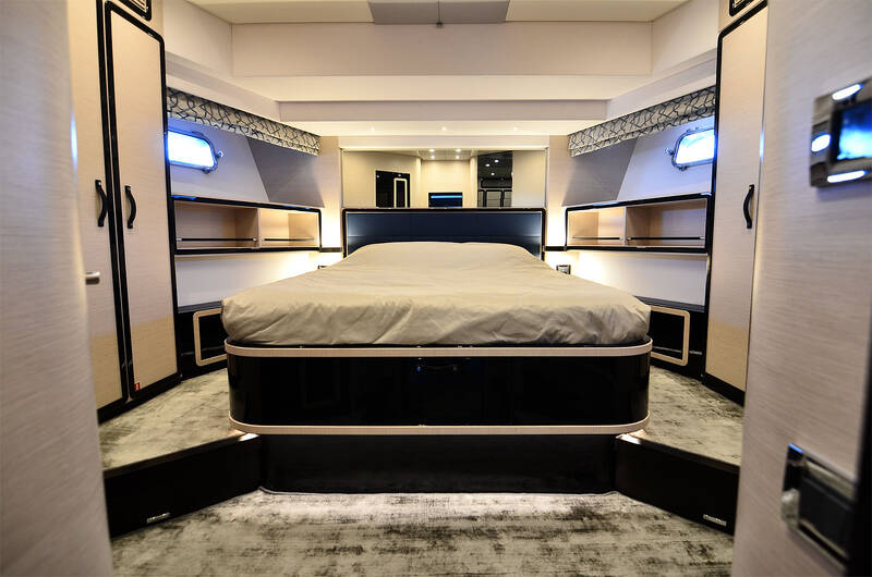 VIP cabin in the bow