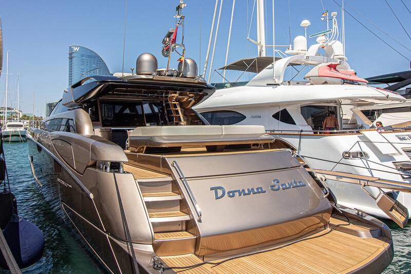 Exterior Riva 88 Domino Super  <br/>M/Y "Donna Santa" 2016