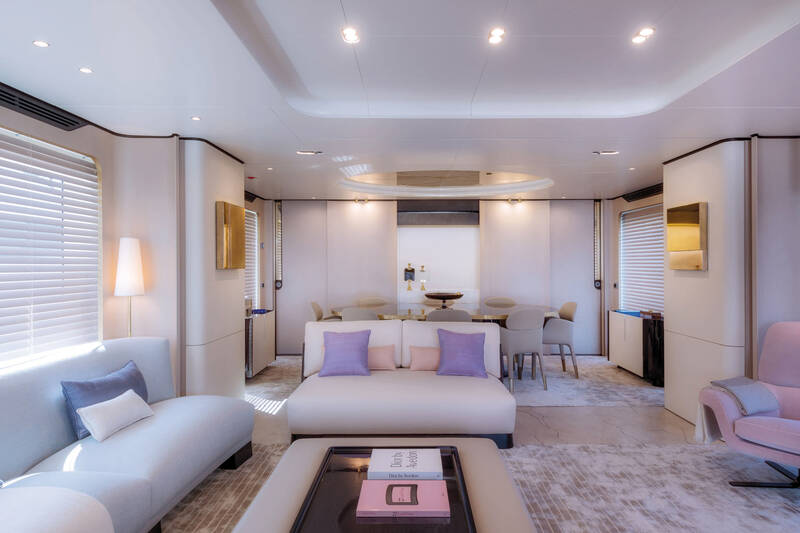 Salon on the main deck