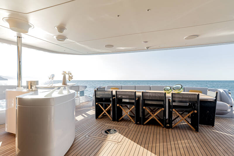 Aft main deck