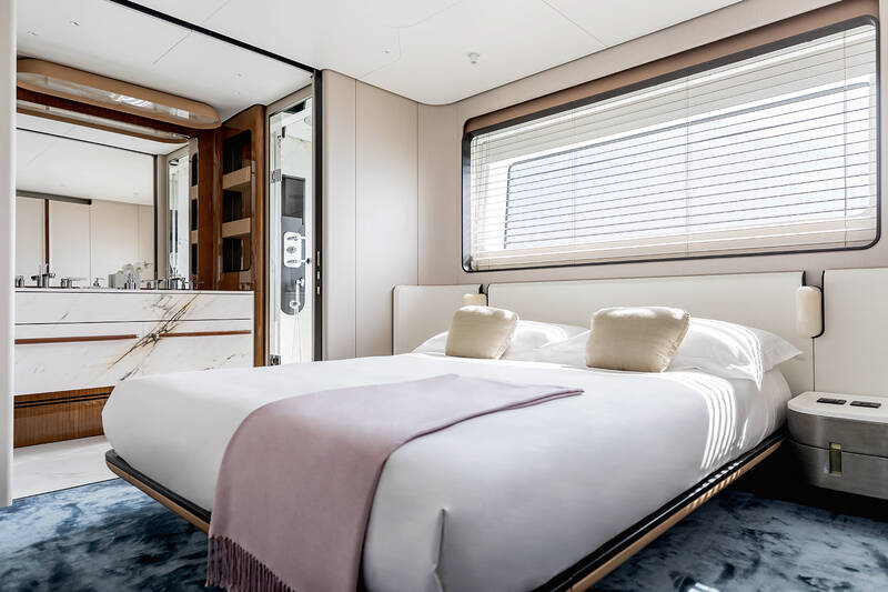 VIP cabin on lower deck