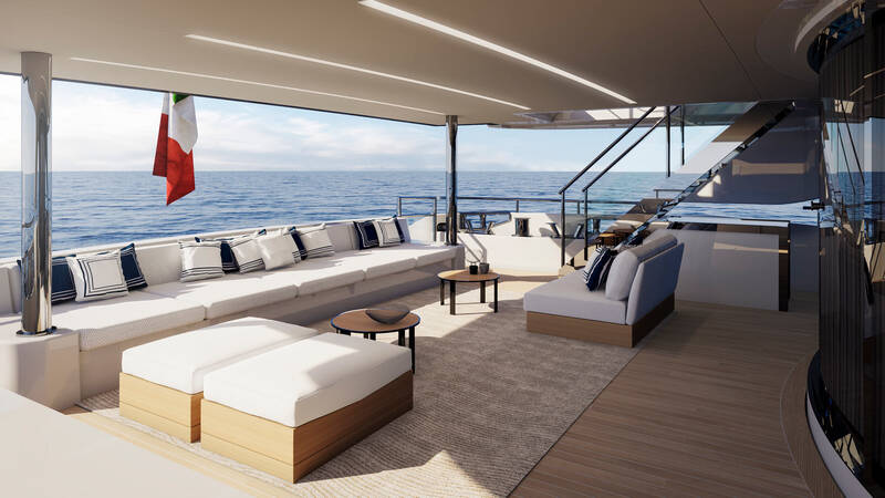 Cockpit on the main deck