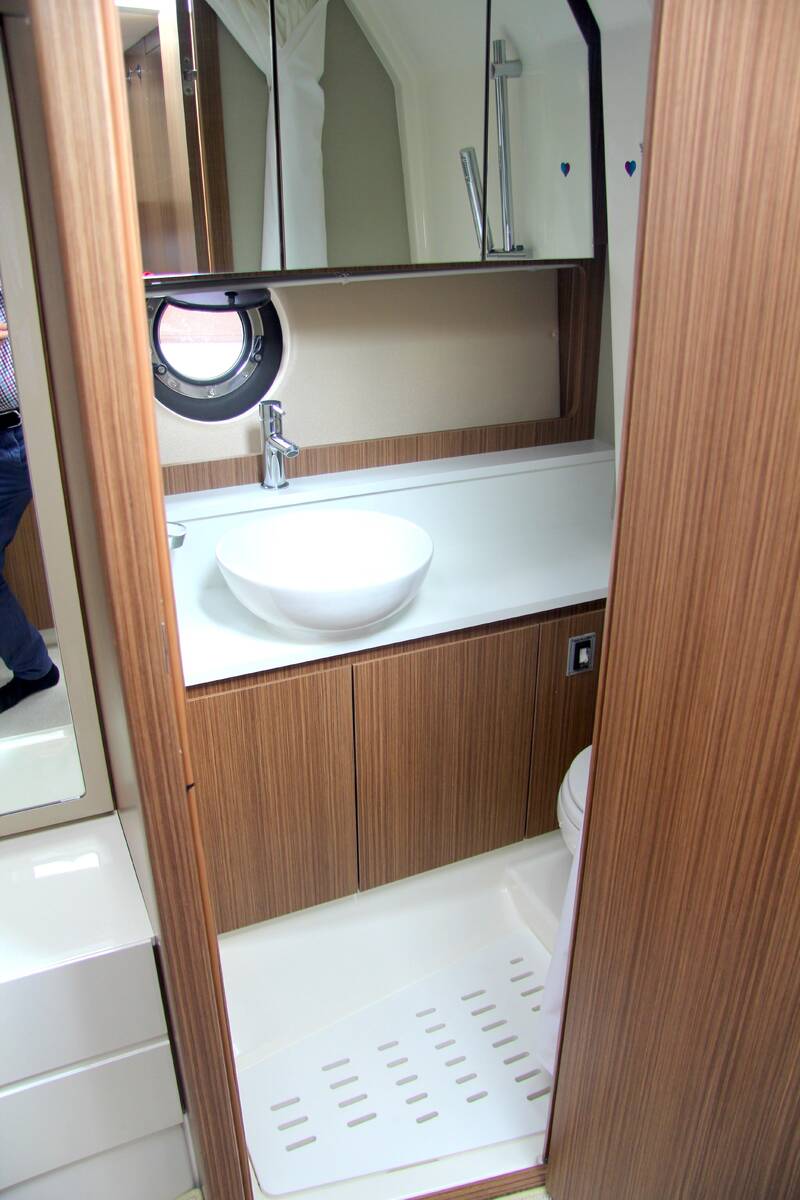 Toilet and shower