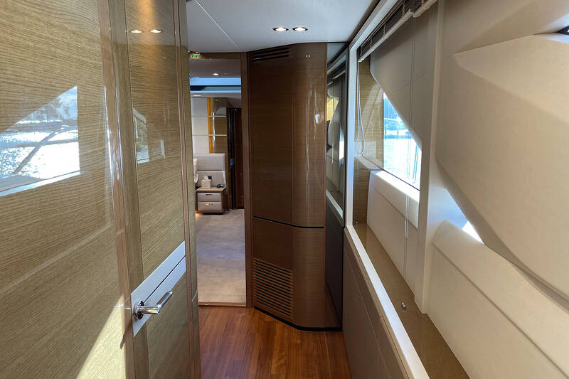 Access to master cabin