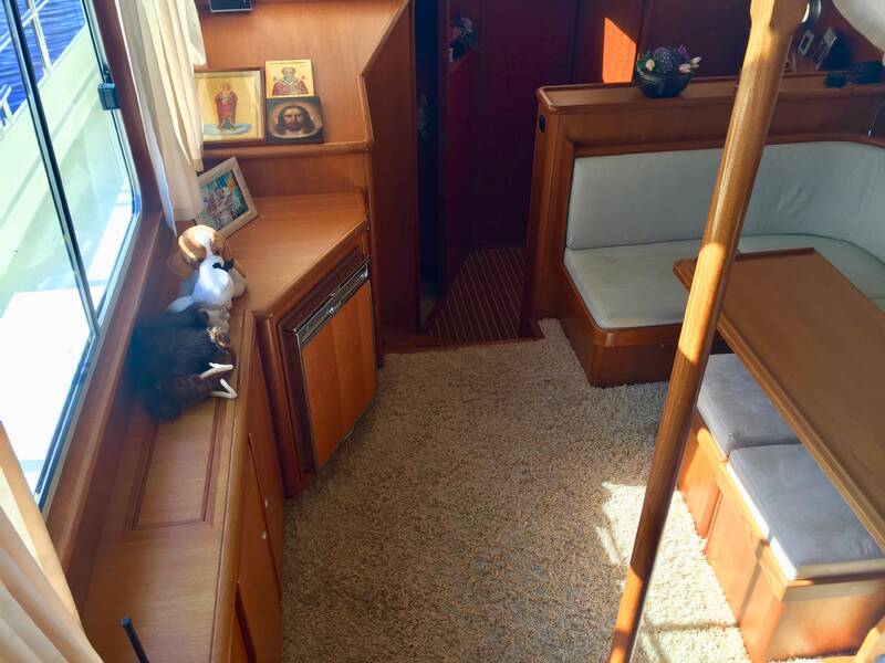 Salon on lower deck