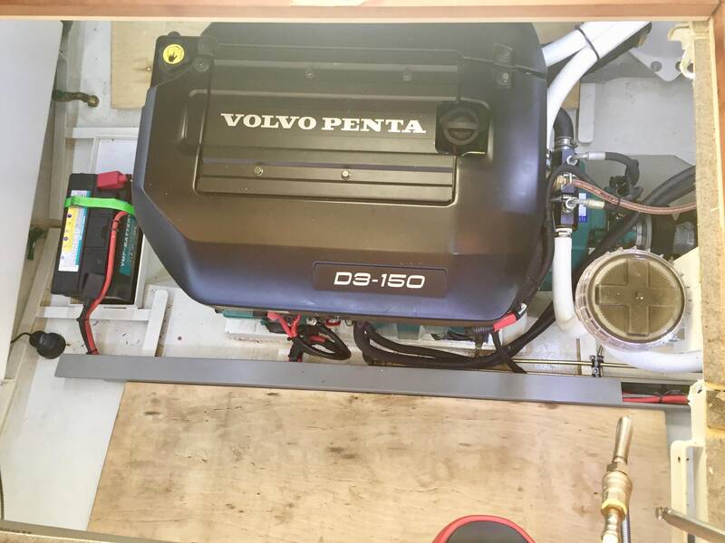 The engine compartment