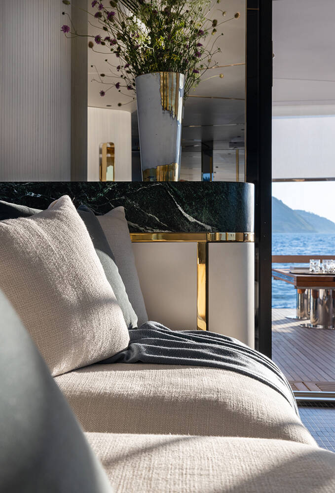 Salon on the main deck