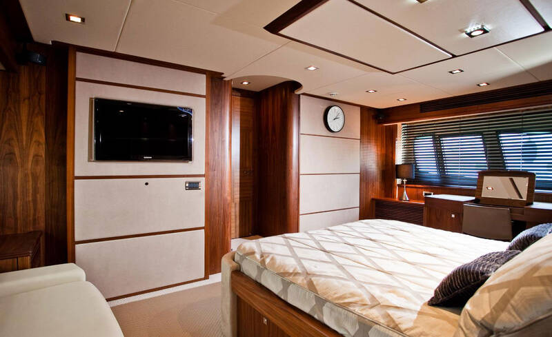 The owner's cabin