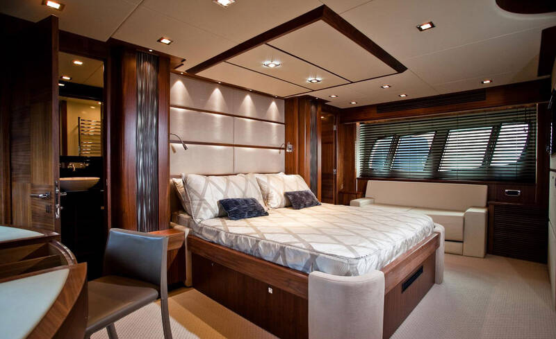 The owner's cabin