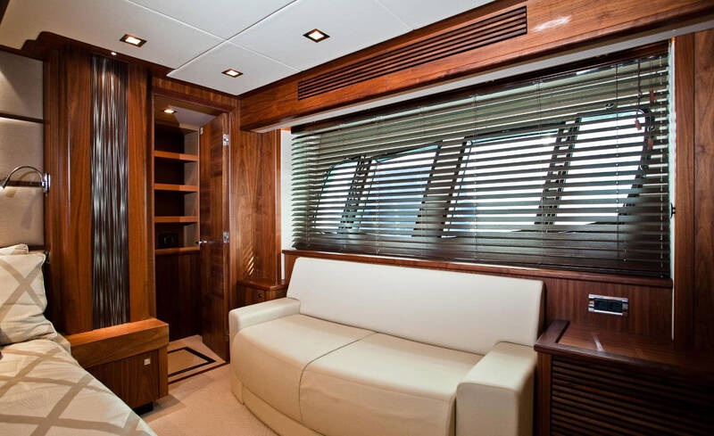The owner's cabin