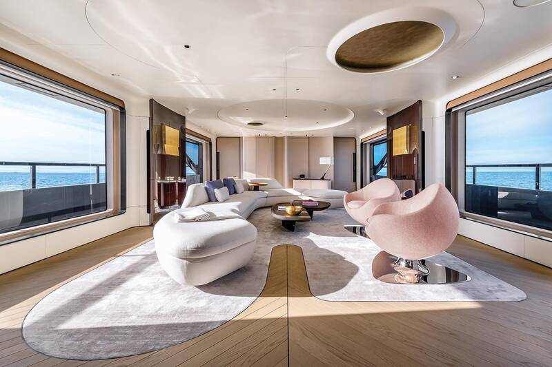 Salon on the main deck
