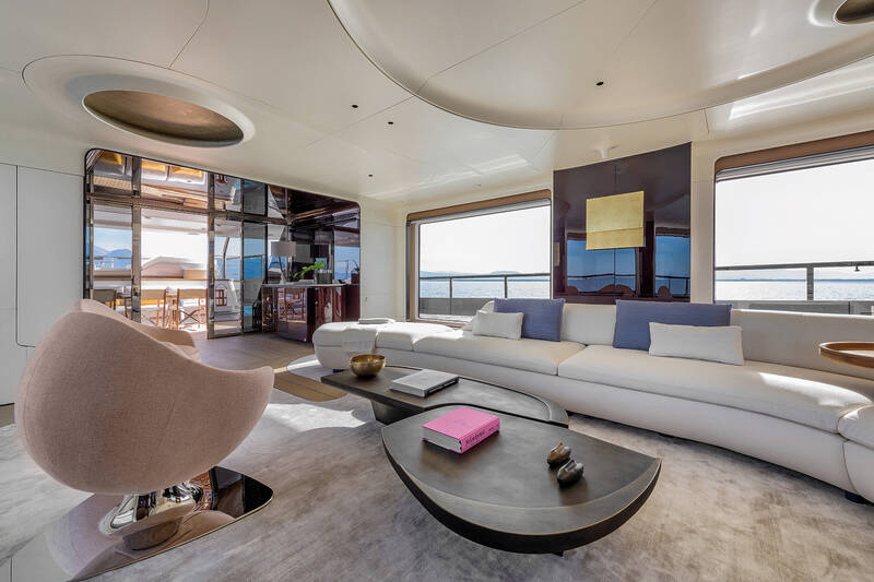 Salon on the main deck