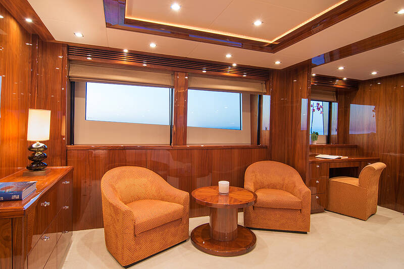 VIP cabin on the main deck