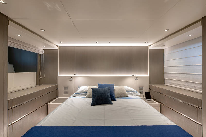 VIP cabin on bow