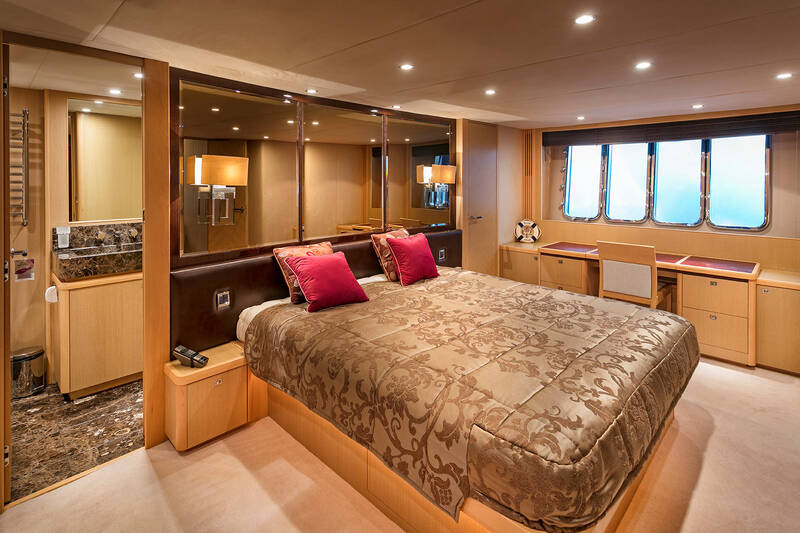 The master stateroom