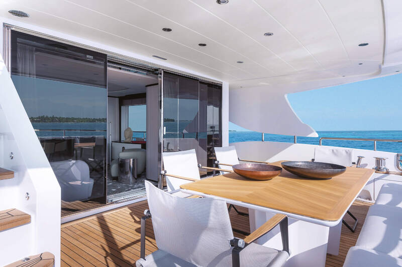 Cockpit on the main deck
