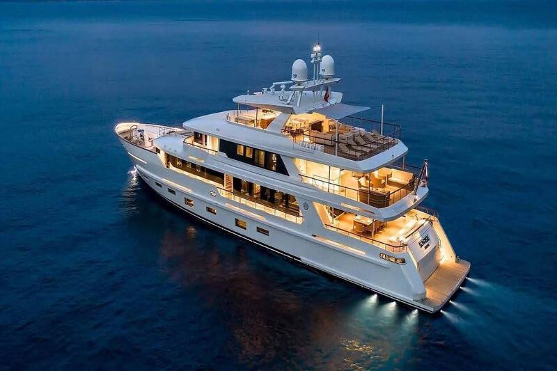 Exterior Yildiz 43m M/Y Sunrise 2020