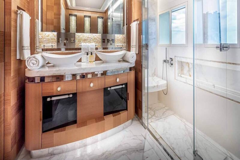 Master cabin bathroom