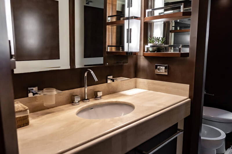 Master bathroom