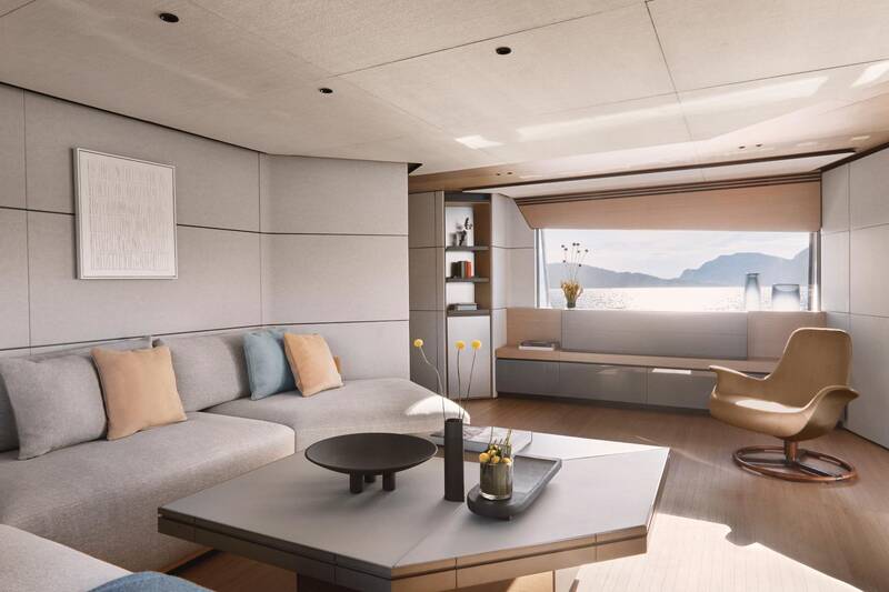 Upper deck salon