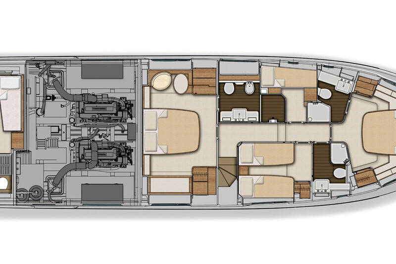 Lower deck