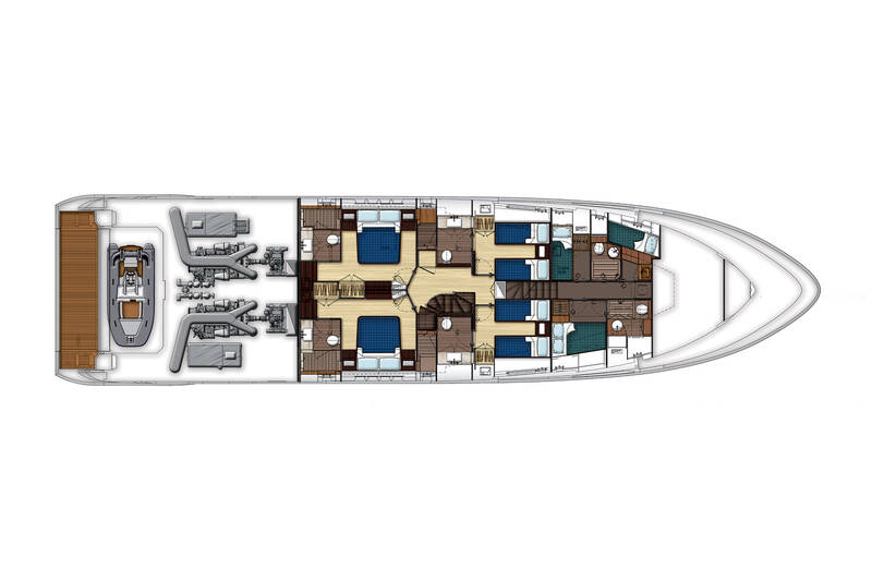 Lower deck (plan #2)