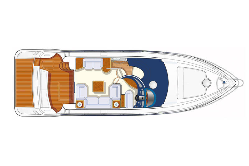 Main deck (3 cabins version)